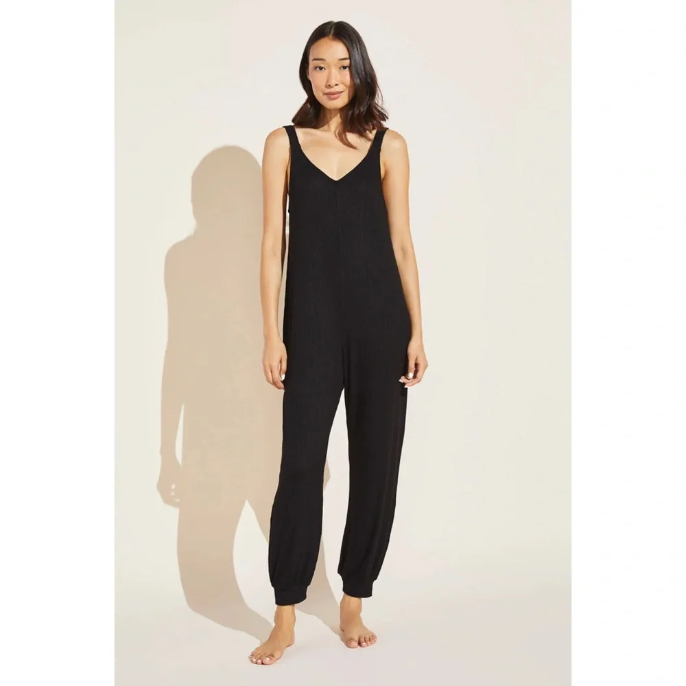 Eberjey / Elon Black Bound Jumpsuit